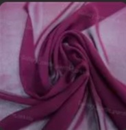 تصویر 1 از پارچه پرده ای حریر رنگی